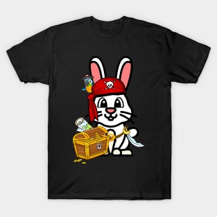 Cute bunny is a pirate T-Shirt